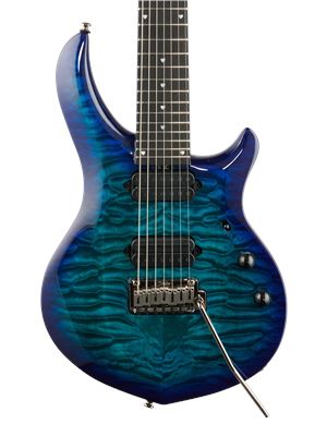 Sterling John Petrucci Majesty 270 7-String Guitar with Bag Cerulean Paradise